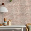Tempaper & Co. 15 sq ft Moire Dots Peel and Stick Wallpaper Matte Orange Matte Orange - 2 of 4