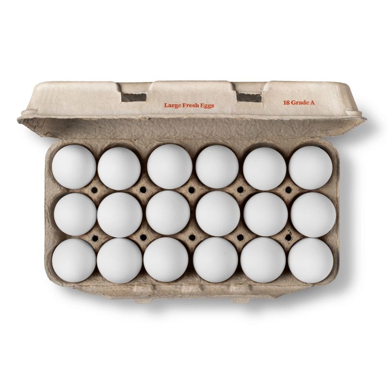 Grade A Large Eggs - 18ct - Good &#38; Gather&#8482; (Packaging May Vary), 3 of 8