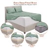 Hearth & Harbor 6 Piece Sheet Set, Extra Deep Pocket Sheets Fits Mattress up to 21", Soft Microfiber Sheets - 3 of 4