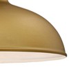Minka Lavery Industrial Outdoor Barn Light Fixture Painted Honey Gold Gooseneck Arm 11 3/4" for Post Exterior Deck Porch Patio - 3 of 3