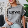 Simply Sage Market Women's If Missing Follow My Kids Short Sleeve Garment Dyed Tee - 2 of 2