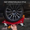 Car Dolly, 4 Piece Heavy-Duty Vehicle Dolly - 6000 Lbs Capacity with Brakes, for Cars, Trucks, Trailers, Motorcycles, Boats - 3 of 4