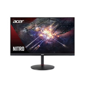 Acer Nitro - 27" Monitor UHD 3840x2160 160Hz IPS 0.5ms 350Nit HDMI DisplayPort - Manufacturer Refurbished - 1 of 4