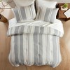 NicBex 3 Pcs Comforter Set Casual Boho Aesthetic Bedding Set, Cotton Jacquard Waffle Bedding Comforter Sets, 1 Comforter, 2 Pillow Shams - 4 of 4
