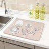 REGALWOVEN Absorbent Microfiber Kitchen Mat, Stone Drying Mat for Kitchen Counter - 2 of 4