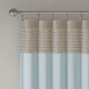 Kumasinova 84" Transitional Flat Fold Curtains Panel,Kitchen Curtains with Lining,Window Curtains for Living Room & Bedroom - 3 of 4