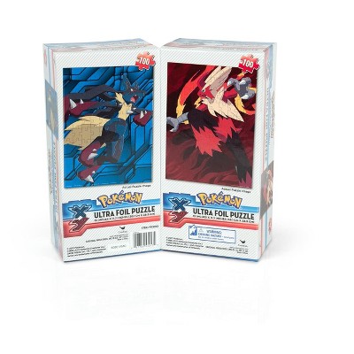 Cardinal Pokemon XY VS Series Ultra Foil 100 Piece Jigsaw Puzzle Set | Includes 2 Puzzles