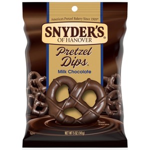 Snyder's of Hanover Pretzel Dips Milk Chocolate - 5oz - 1 of 4