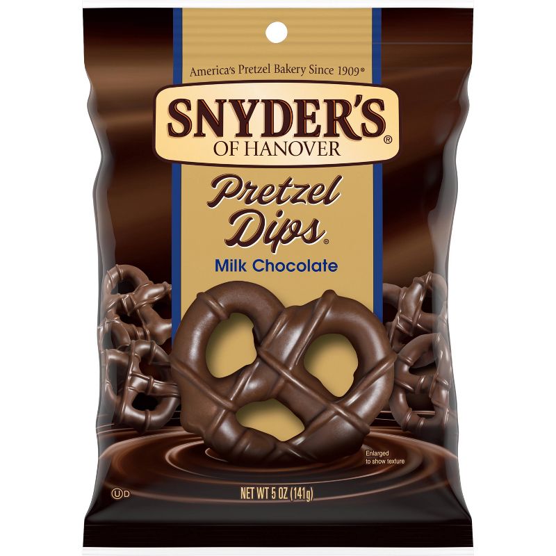 Snyder&#39;s of Hanover Pretzel Dips Milk Chocolate - 5oz, 1 of 5