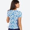 Calypsa Women's UPF 50+ Short Sleeve Adele Swim Top - 3 of 4