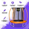 Moxie Pumpkin-Shaped Outdoor Trampoline Set with Premium Top-Ring Frame Safety Enclosure - 2 of 4