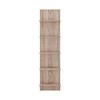 Vtec Trading Oak Wall Mount Vertical Shelving Unit - 2 of 3