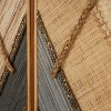 Set of 3 Wooden Geometric Handmade Textured Diagonal Wall Decors - Olivia & May: Lattice Panels, Boho Style - image 3 of 4