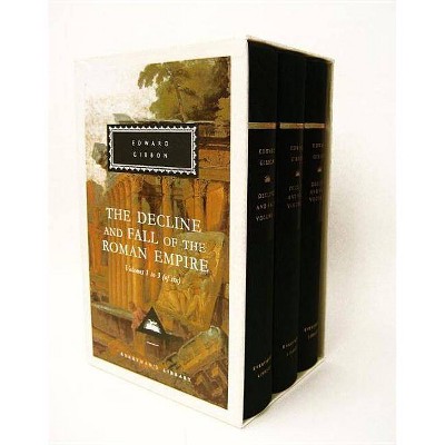 The Decline and Fall of the Roman Empire, Volumes 1 to 3 (of Six) - by  Edward Gibbon (Hardcover)