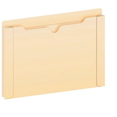 Pendaflex Smart Shield File Jacket, Letter Size, 1 Inch Expansion, Manila, Pack of 50