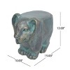 Christopher Knight Home Ganyu Patio Rustic Lightweight Concrete Rabbit Garden Stool - 3 of 4