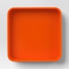 3pc Stackable Melamine Trays Pink/Orange/White - Room Essentials™ - 4 of 4