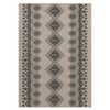 Modern Geometric Area Rug Non Slip Rug Boho Washable Rug Contemporary Indoor Throw Rug for Living Bedroom Office - 2 of 4