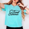 Simply Sage Market Women's Sweet Summer Short Sleeve Relaxed Fit Cropped Tee - 2 of 4