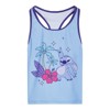 Disney Lilo & Stitch Racerback UPF 50+ Tankini Top and Swim Shorts Outfit Set Sizes (6 - 14-16) - 3 of 4