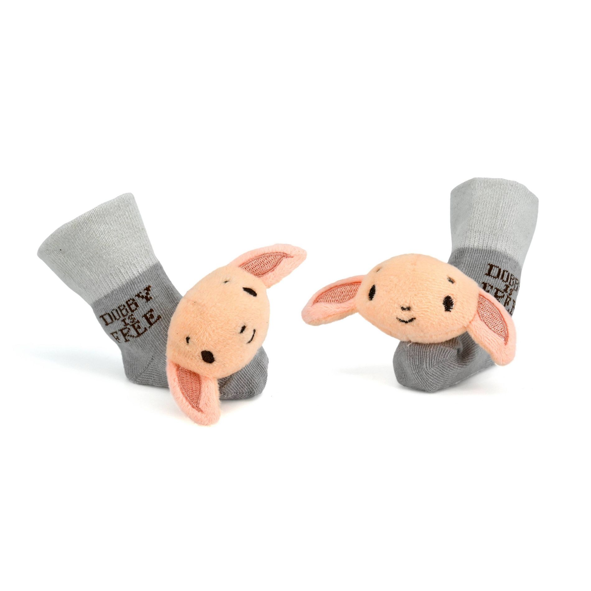 Harry Potter Dobby Foot Baby Rattle: Sensory Development, 2-Piece Set, Rattles и Teethers