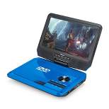 Impecca 9-inch 270 Swivel Screen Portable DVD Player, Blue