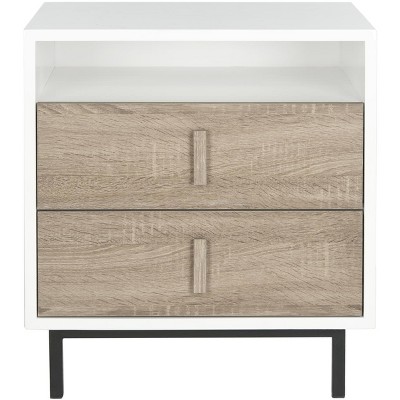 Kefton Cabinet - FOX4219 - White/Grey - Safavieh Couture