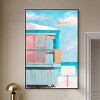 Art Remedy Italian Lifeguard House Beach Life Inspired Wall Art Framed - 2 of 4