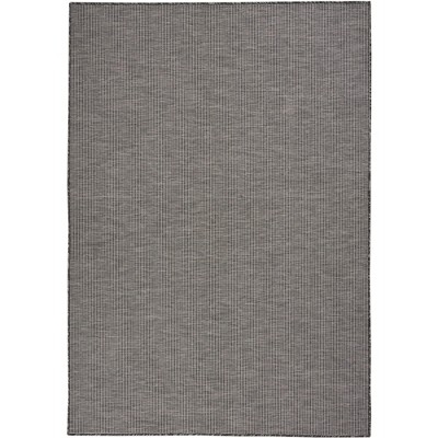 Nourison Positano Pos01 Indoor/outdoor Area Rug - Charcoal 4' X 6' : Target