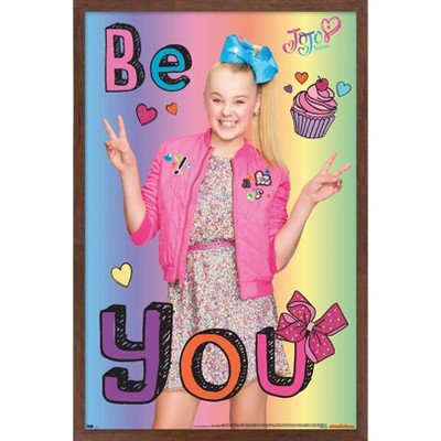 Trends International JoJo Siwa - Be You Framed Wall Poster Prints