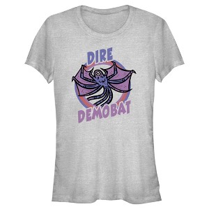 Juniors Womens Stranger Things Demobat Monster Drawing T-Shirt - 1 of 4