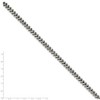 Black Bow Jewelry Men's 6.75mm Stainless Steel Franco Chain Necklace - 2 of 4