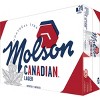 Molson Canadian Lager Beer - 24pk/12 fl oz Cans - 2 of 3