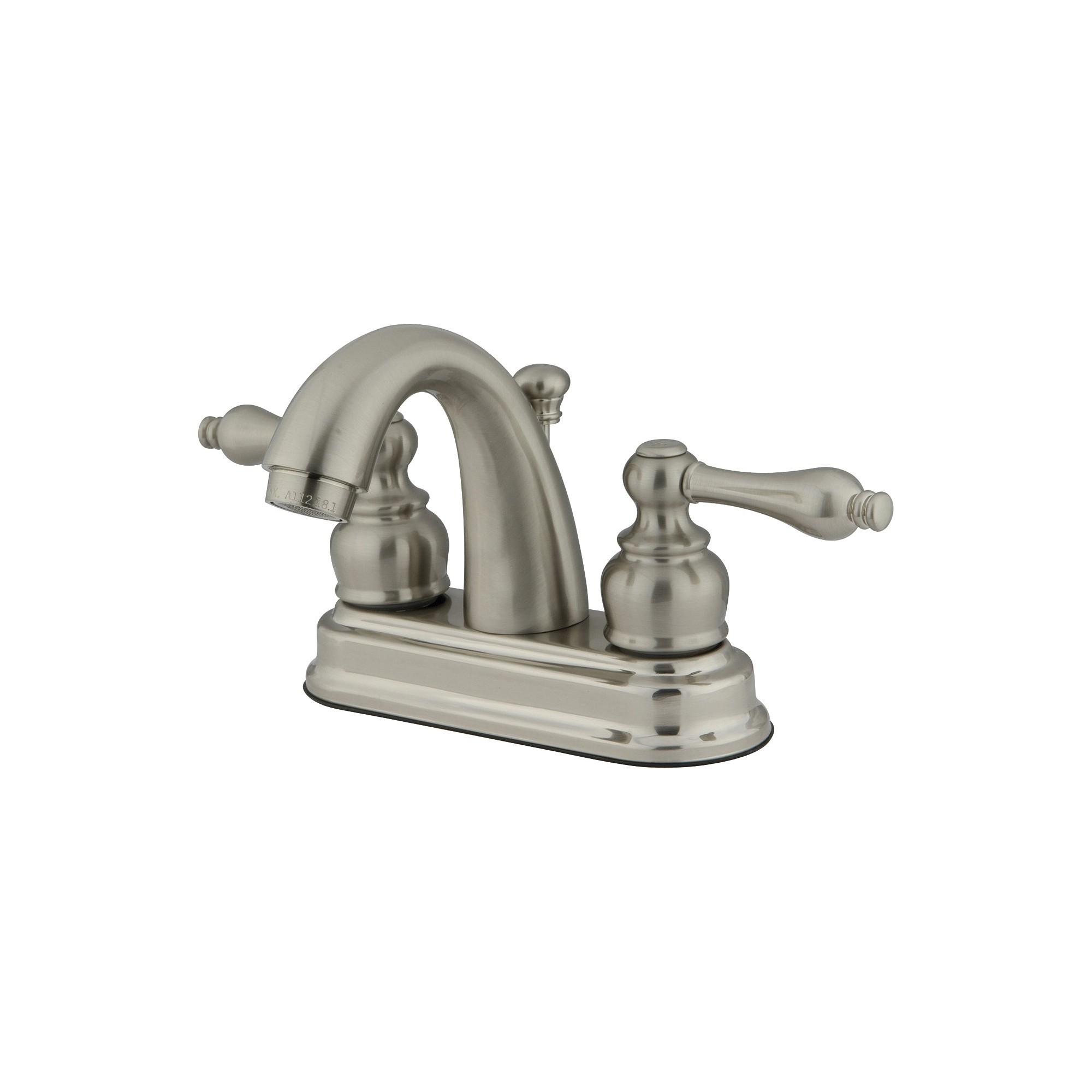Restoration Classic Bathroom Faucet Satin Nickel - Kingston Brass, Satin Nicle