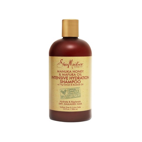 Sheamoisture Manuka Honey & Mafura Oil Intensive Hydration Shampoo - 13 Fl  Oz : Target