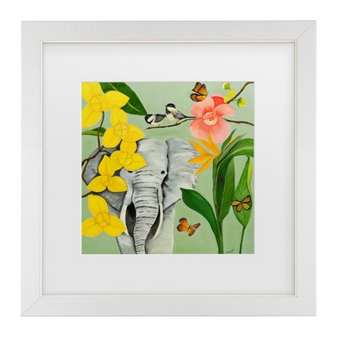 Isabelle Ri Gentle Giant Matted Framed Art : Target