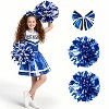 Joyfy Halloween Cheerleader Costume for Girls Cheerleader Uniform Child Cheerleader Costume for Halloween Party - Pink / Blue - 2 of 4