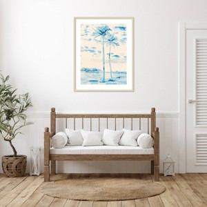 Amanti Art Coconut Grove I by Melissa Wang Wood Framed Wall Art Print - 1 of 4