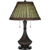 Cal Lighting BO-3103TB Mateo Collection Two 60W Watt Metal and Resin Table Lamp - 3 of 4