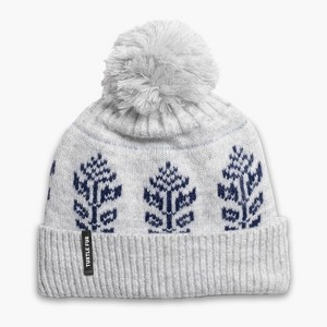 Turtle Fur Freya Beanie - Women's Recycled Cuffed Pom Winter Hat - 1 of 4