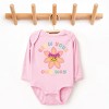 The Juniper Shop Mini Smiley Grow Your Own Way Long Sleeve Bodysuit - NB - Pink - 2 of 4