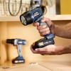 Blue Ridge Tools Drill Combo Kit: 20V Lithium Ion, Driver Drill with Light, 1.5 Amps, 2 Batteries Included - 2 of 4
