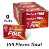 Dentyne Fire Spicy Cinnamon Sugar Free Gum, 9 Packs Of 16 Pieces (144 Total Pieces) - 4 of 4