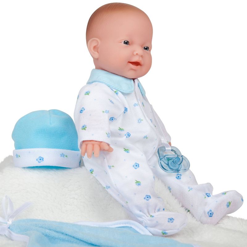 JC Toys La Baby 11&#34; Baby Doll - Blue Outfit, 6 of 9