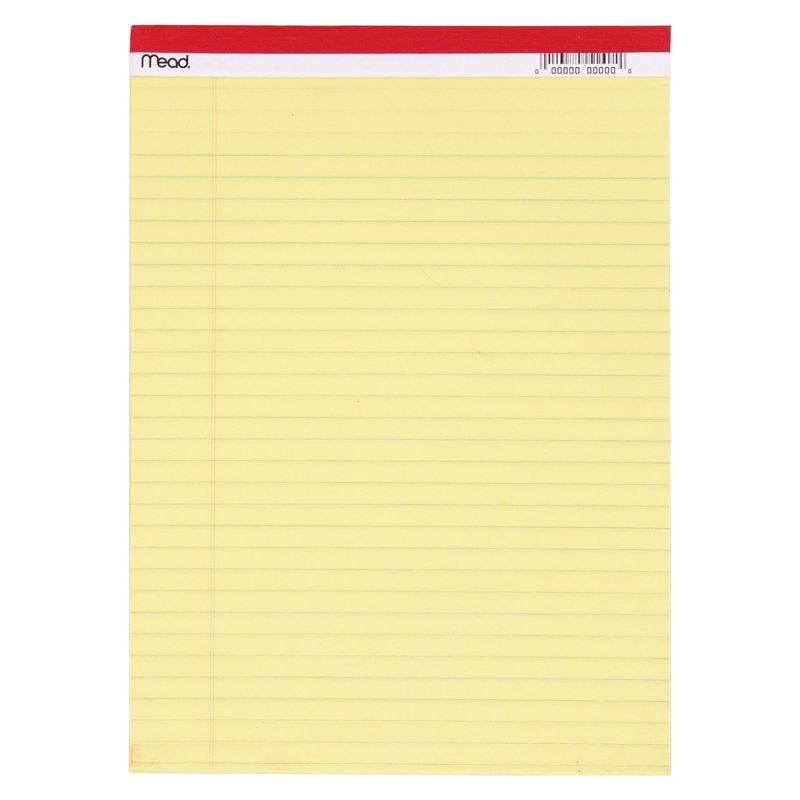 Mead® Standard Legal Pad, 8.5" x 11.75", 50 Sheets, 12 Pads, 2 of 3