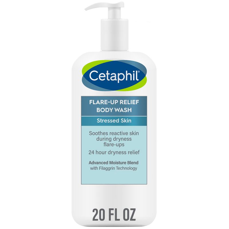 Cetaphil Flare-Up Relief Colloidal Oatmeal Body Wash - 20 fl oz, 1 of 8