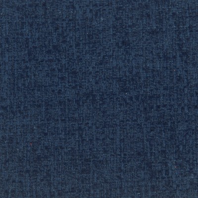 Navy Tufted Round Cocktail Ottoman with Storage