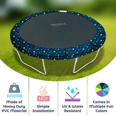 Starry Night 9' Round Trampoline Safety Pad with Foam