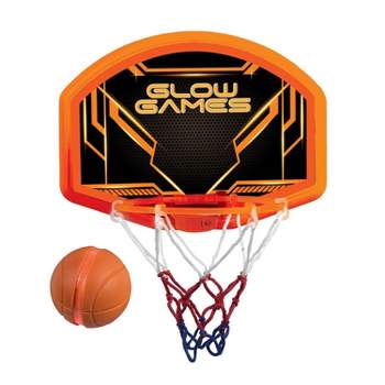 Glow Games Jr. LED Basketball Game with Ball - 2pc