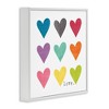 Stupell Industries Alternating Patterned Hearts, 17" x 17" - 3 of 4